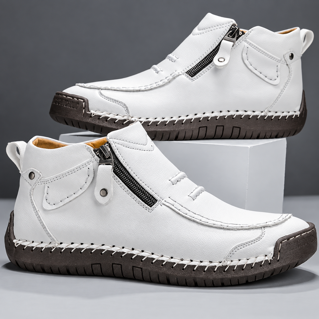 Siyaje | Chaussures de luxe avec fermeture éclair latérale