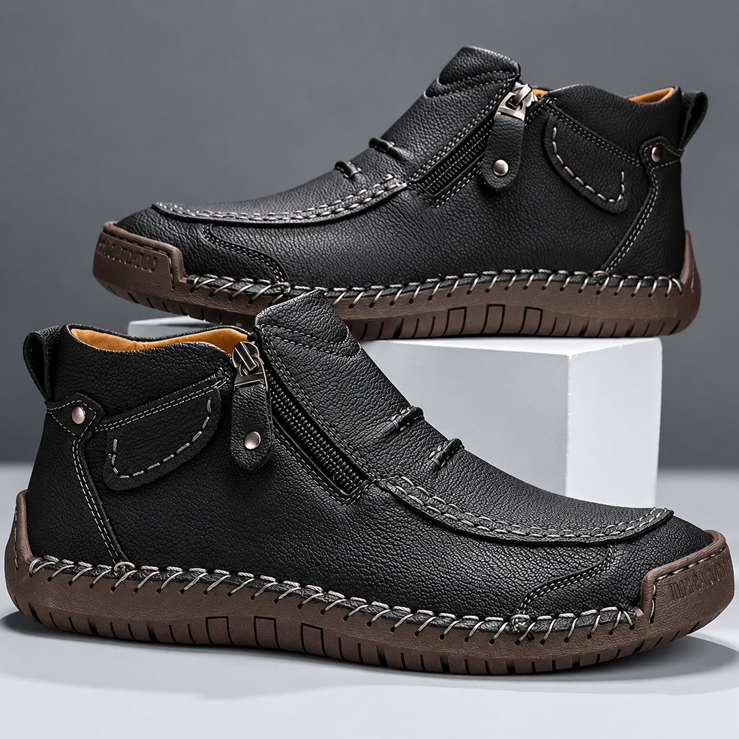 Siyaje | Chaussures de luxe avec fermeture éclair latérale