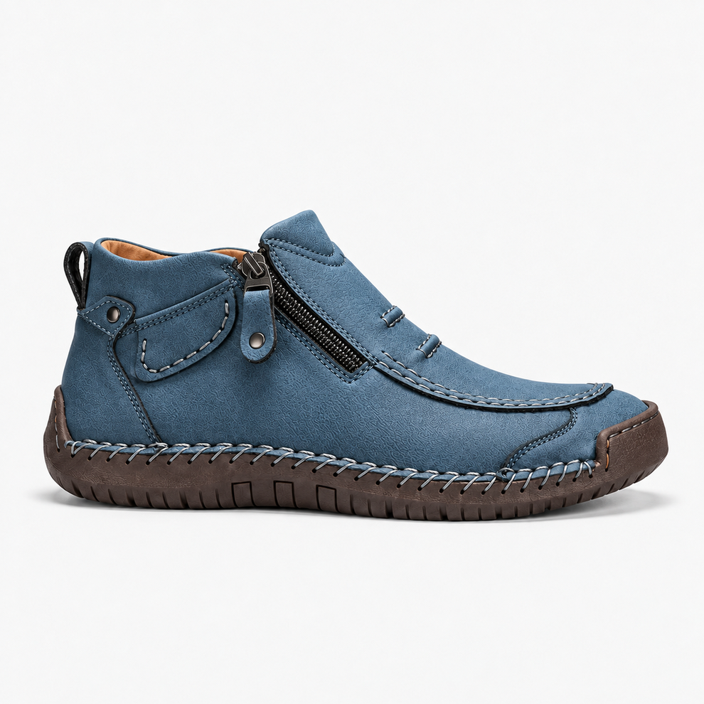 Siyaje | Chaussures de luxe avec fermeture éclair latérale