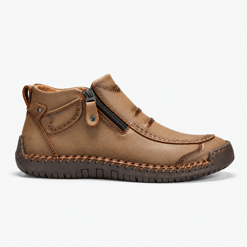 Siyaje | Chaussures de luxe avec fermeture éclair latérale