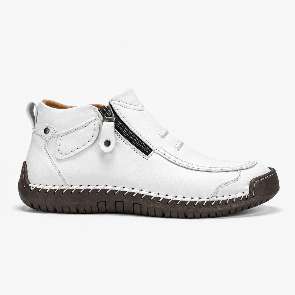 Siyaje | Chaussures de luxe avec fermeture éclair latérale