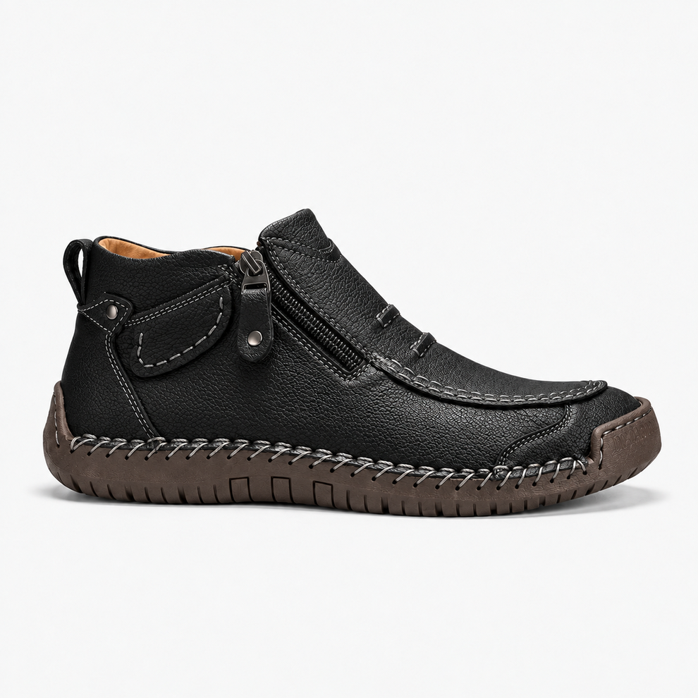 Siyaje | Chaussures de luxe avec fermeture éclair latérale