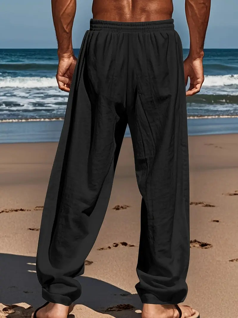 Siyaje | Pantalons en Lin Élégants