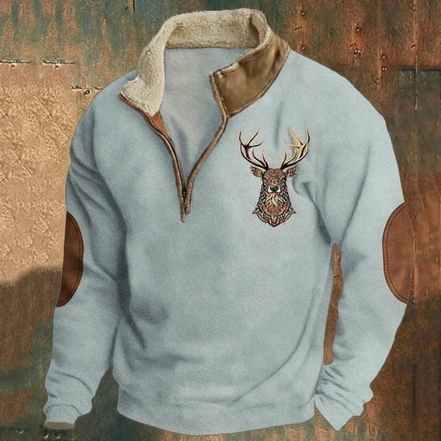 Siyaje | Sweat élégant à imprimé cerf
