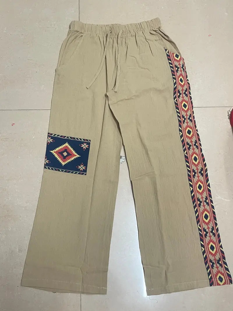 Siyaje | Pantalon ethnique à poches