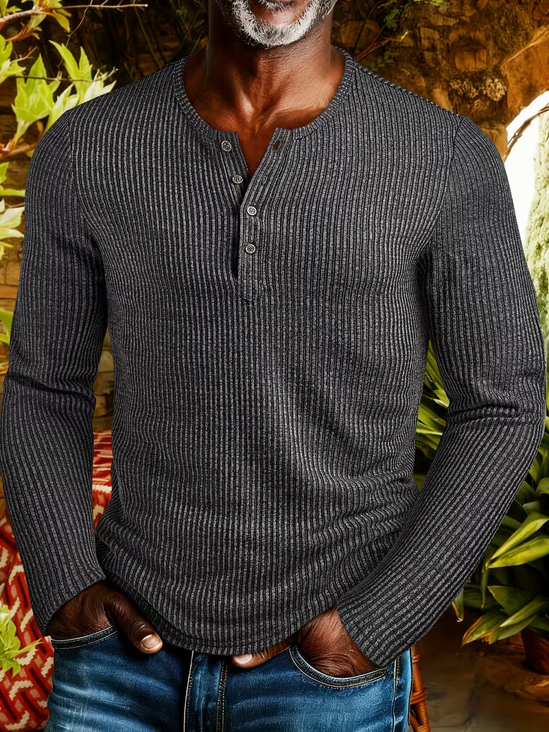 Siyaje | Chemise Henley d’hiver résistante