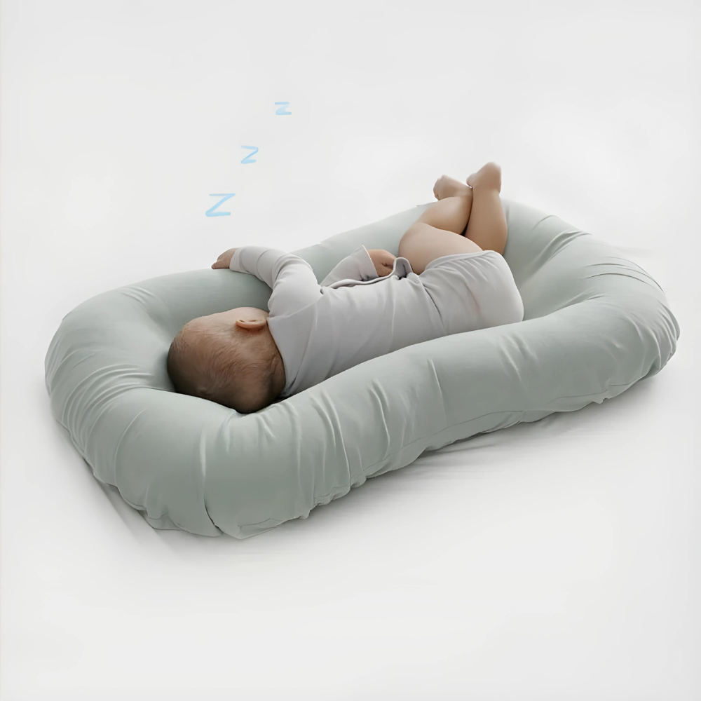 Coussin Orthopédique Polyvalent pour Bébé – Soutien Doux & Respirant