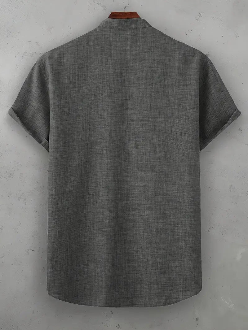 Siyaje | Chemise à manches courtes avec poche poitrine