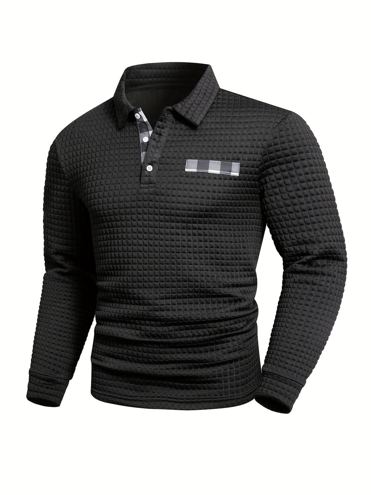 Siyaje | Chemise décontractée à manches longues boutonnée
