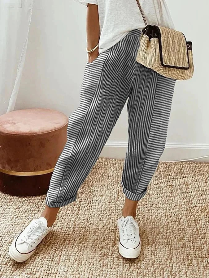 Pantalon Rayé Lore