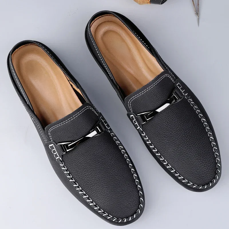 Siyaje | Mocassins Belford en cuir