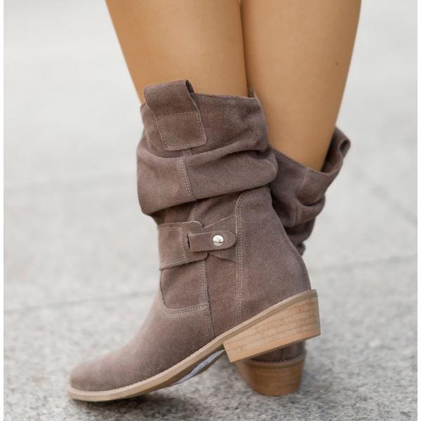 Alexis – Bottines avec Fermeture Éclair Simple et Confort Orthopédique + Support
