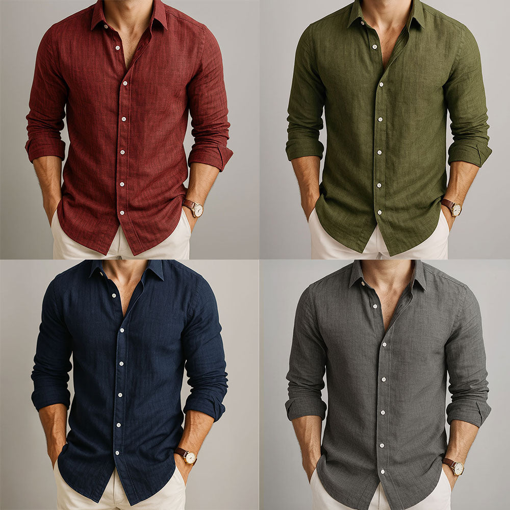 Siyaje | Chemise en lin essentielle – Édition spéciale