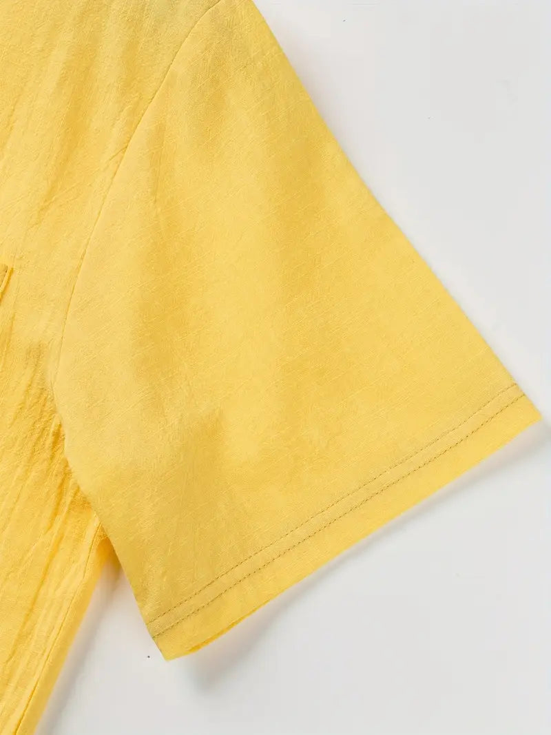 Siyaje | Chemise élégante à manches courtes