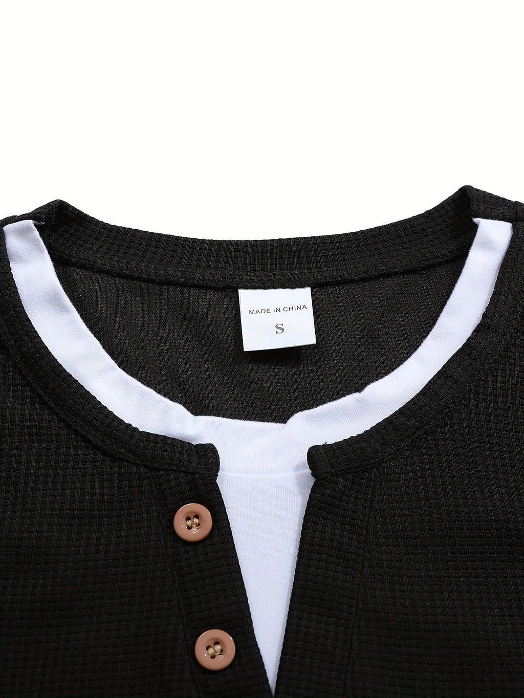 Siyaje | Polo à manches longues avec boutons et poche
