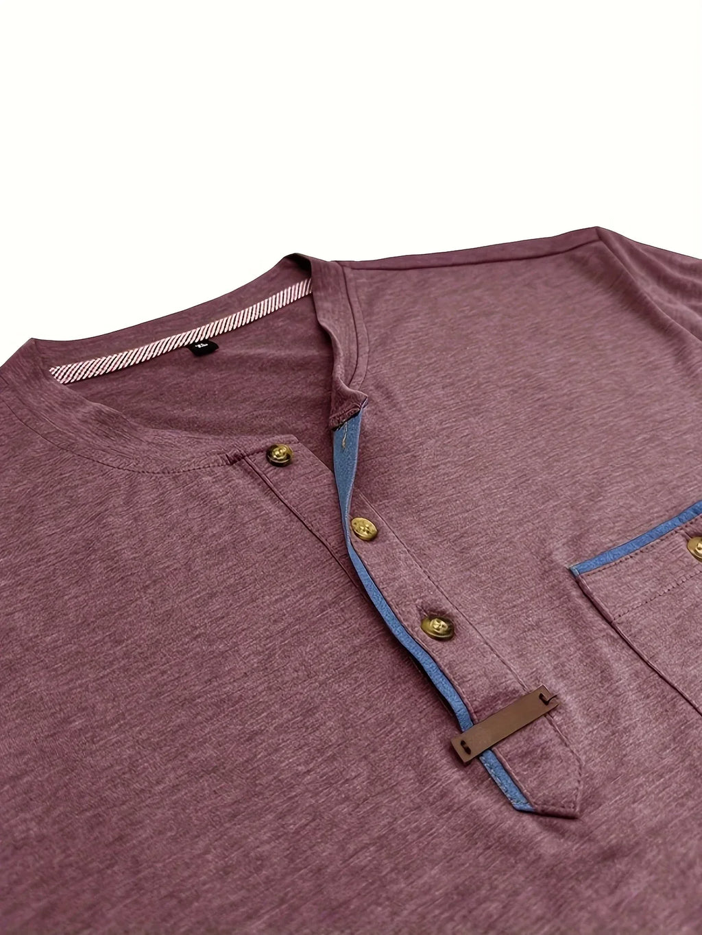 Siyaje | T-shirt col rond élégant avec poche