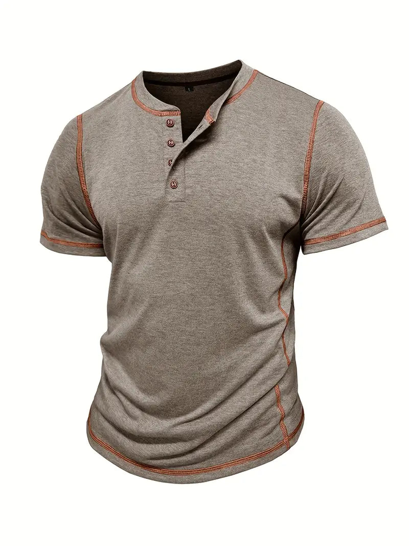 Siyaje | T-shirt à manches courtes boutonné