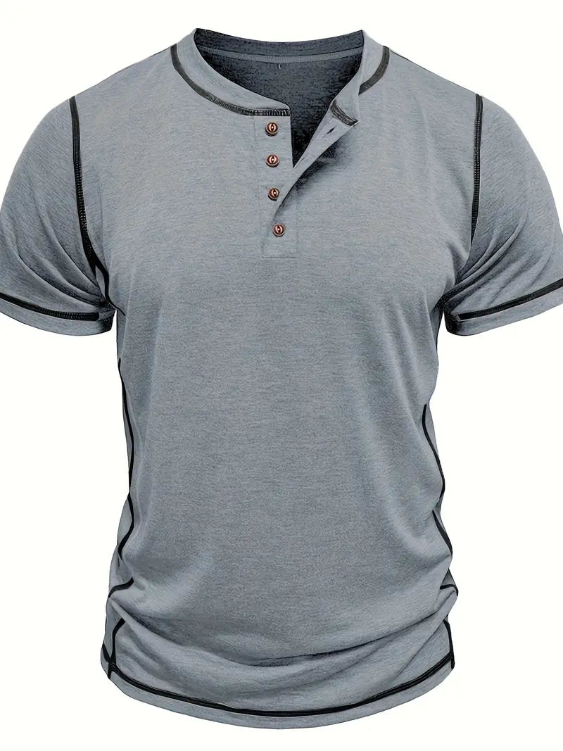 Siyaje | T-shirt à manches courtes boutonné