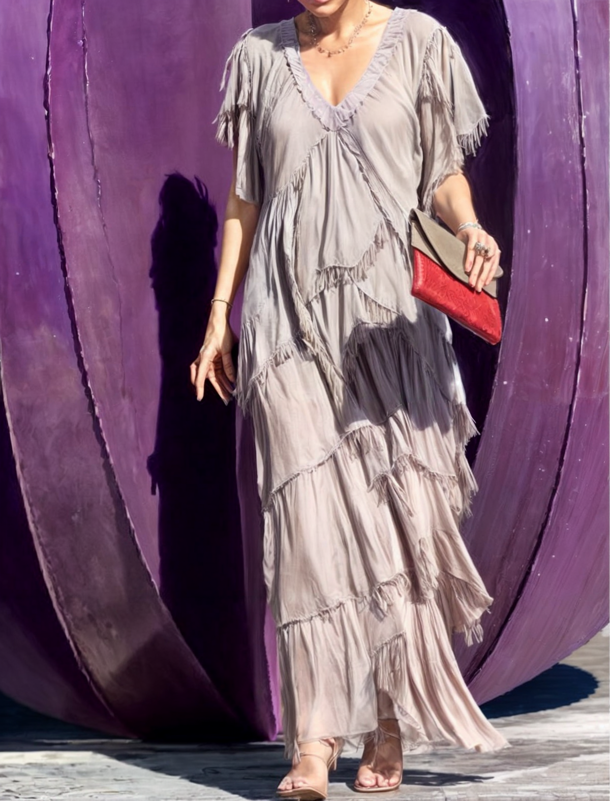Siyaje | Robe Longue Élégante