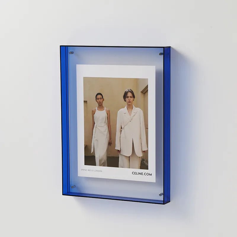Cadre Photo Transparent Coloré – FramePop