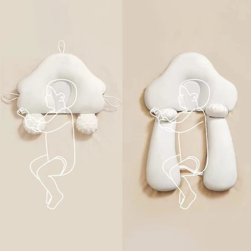 Coussin de Sommeil Ergonomique pour Bébé – Sûr, Confortable et Ajustable pour Nouveau-nés (0-12 Mois)