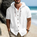 Siyaje | Chemise à manches courtes confortable avec capuche