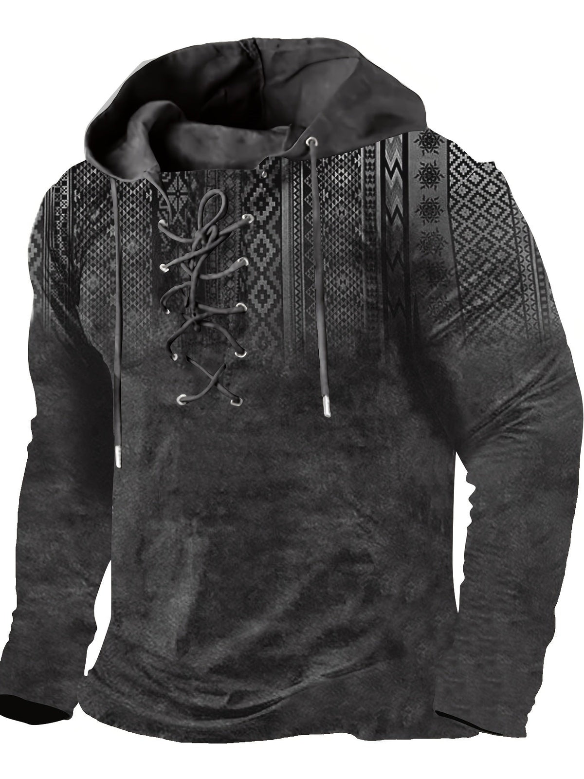 Siyaje | Sweat à capuche décontracté avec impression 3D