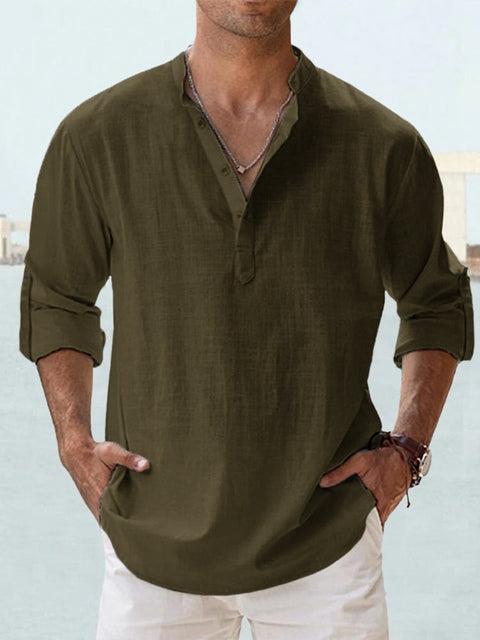 Siyaje | Chemise décontractée en lin