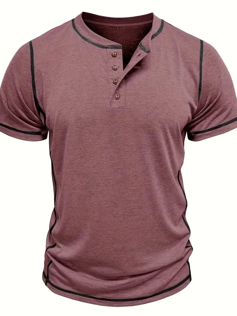 Siyaje | T-shirt à manches courtes boutonné