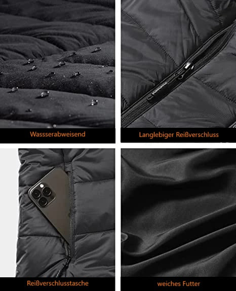 VitalWarm | Faites l'expérience d'une chaleur confortable, où et quand vous le souhaitez, grâce à cette veste chauffante