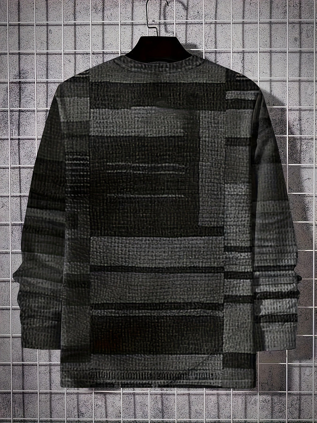 Siyaje | T-shirt à manches longues avec motif color block