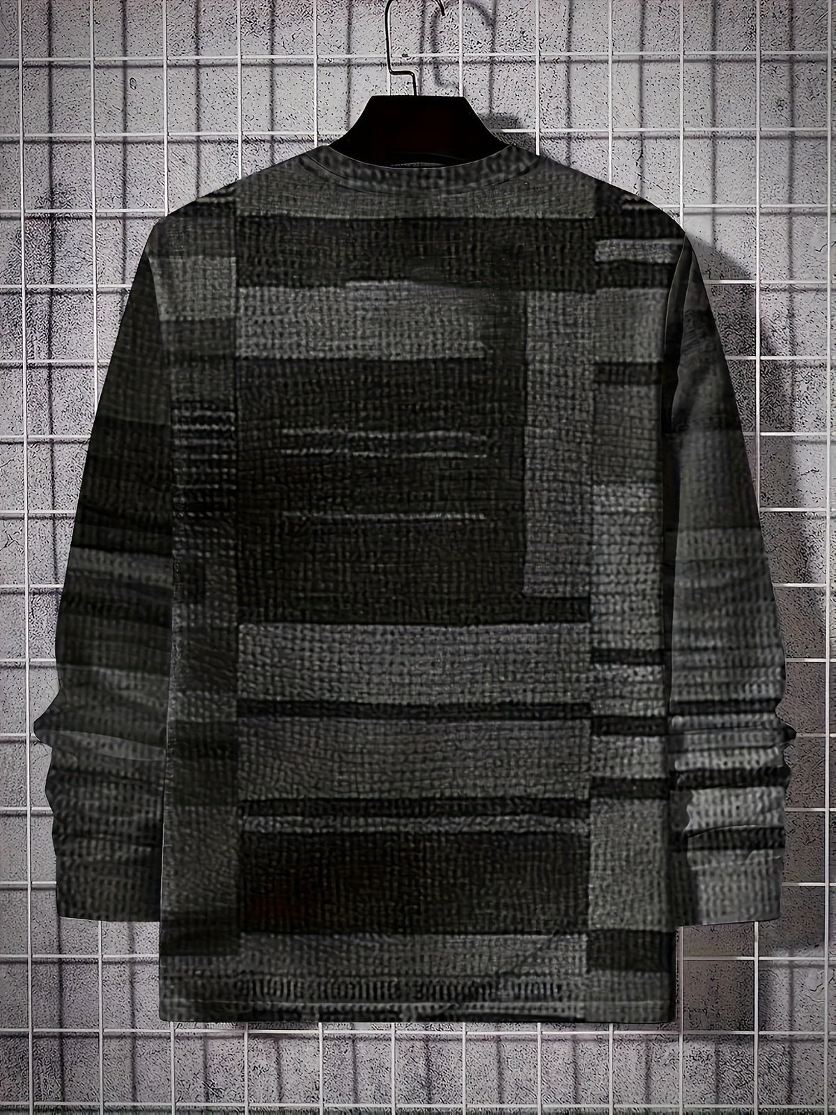 Siyaje | T-shirt à manches longues avec motif color block