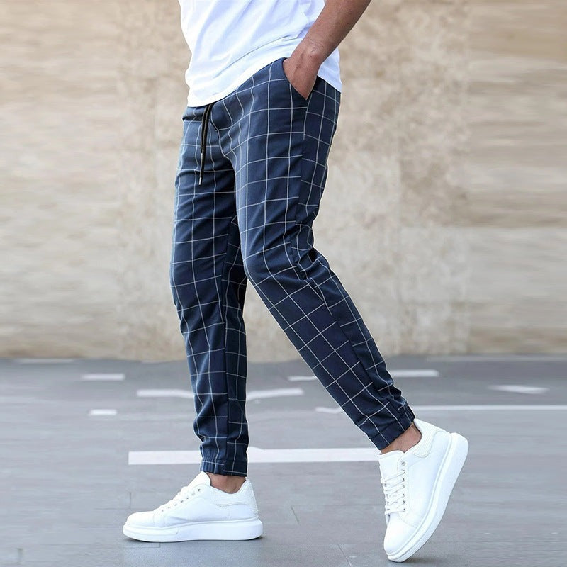 Siyaje | Pantalon jogger à carreaux pour homme