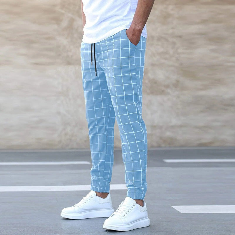 Siyaje | Pantalon jogger à carreaux pour homme