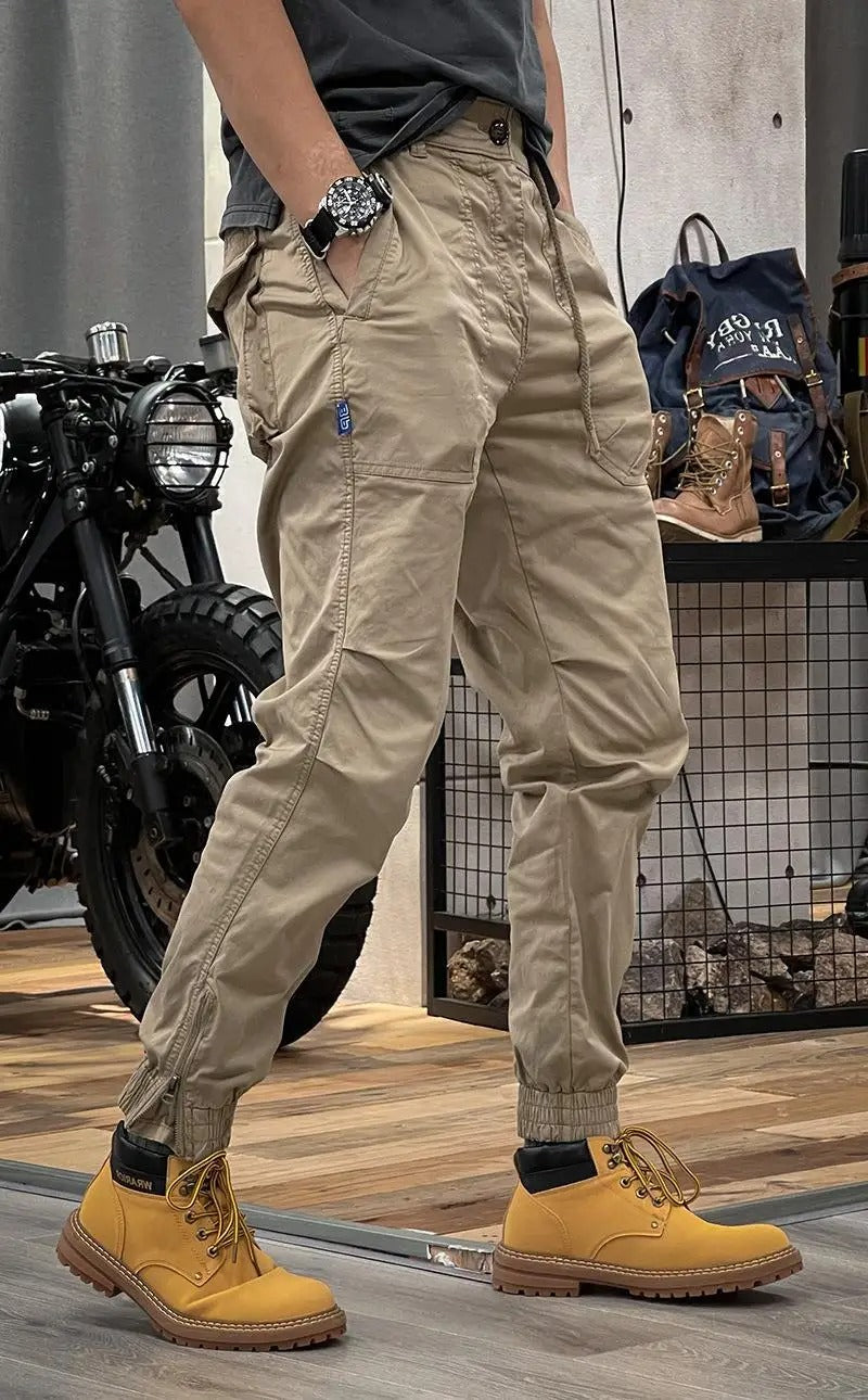 Siyaje | Pantalon cargo extensible avec spandex