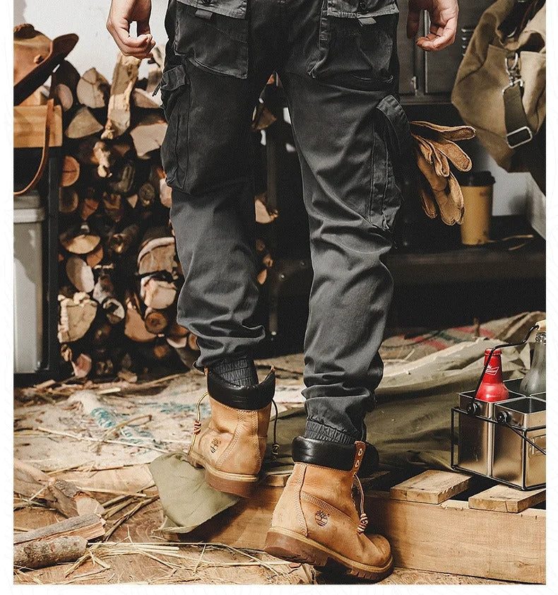 Siyaje | Pantalon cargo extensible avec spandex