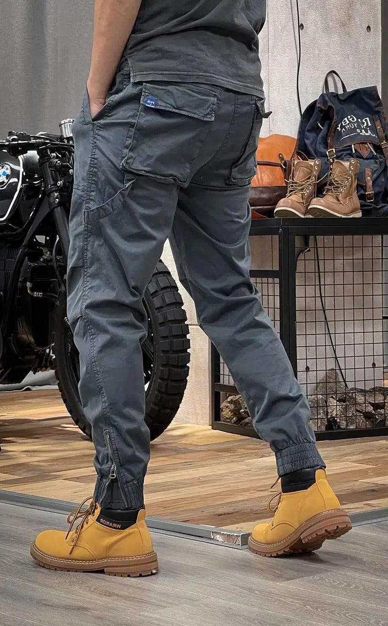 Siyaje | Pantalon cargo extensible avec spandex