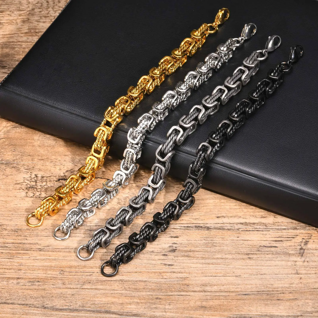 Siyaje | Bracelet en chaîne forgée