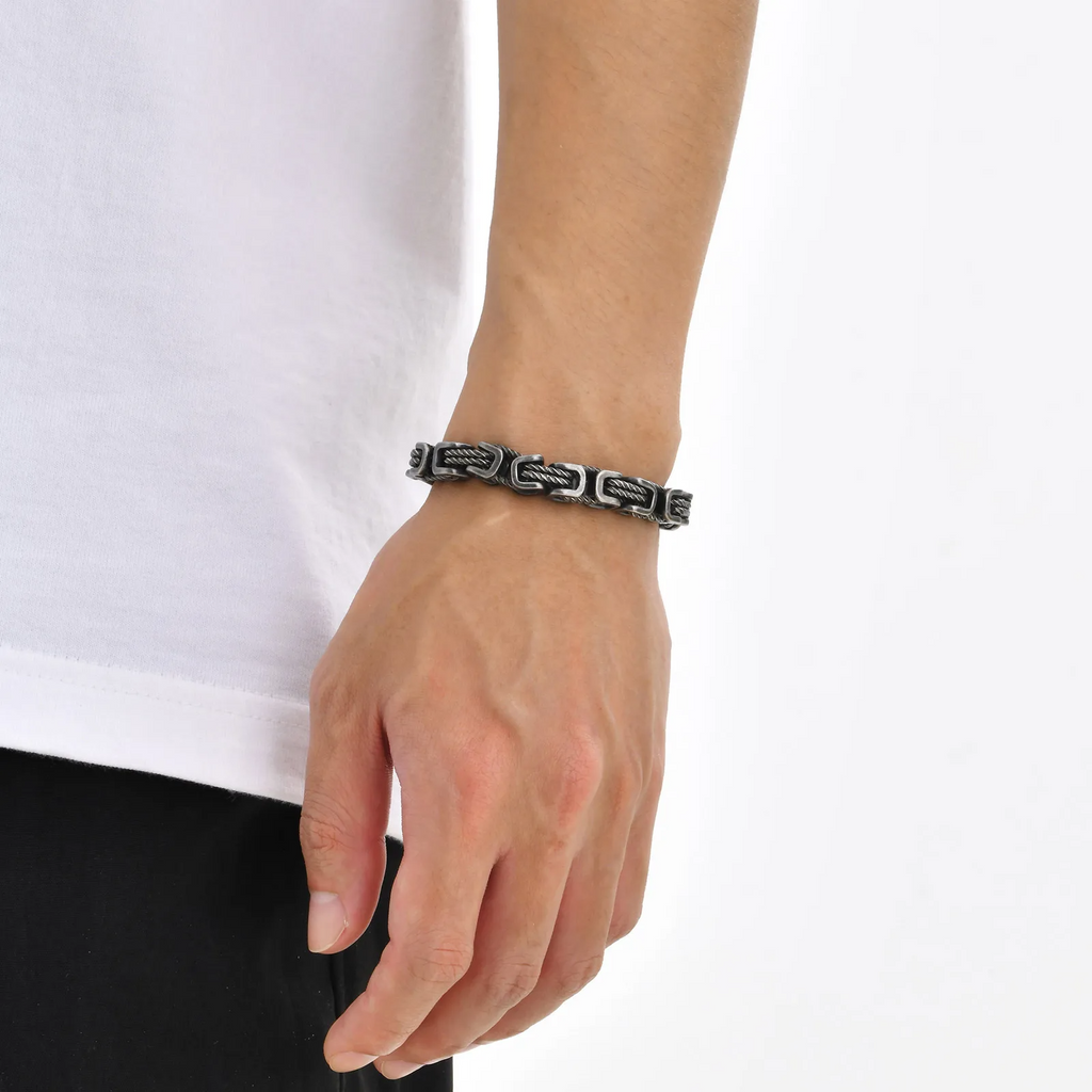 Siyaje | Bracelet en chaîne forgée