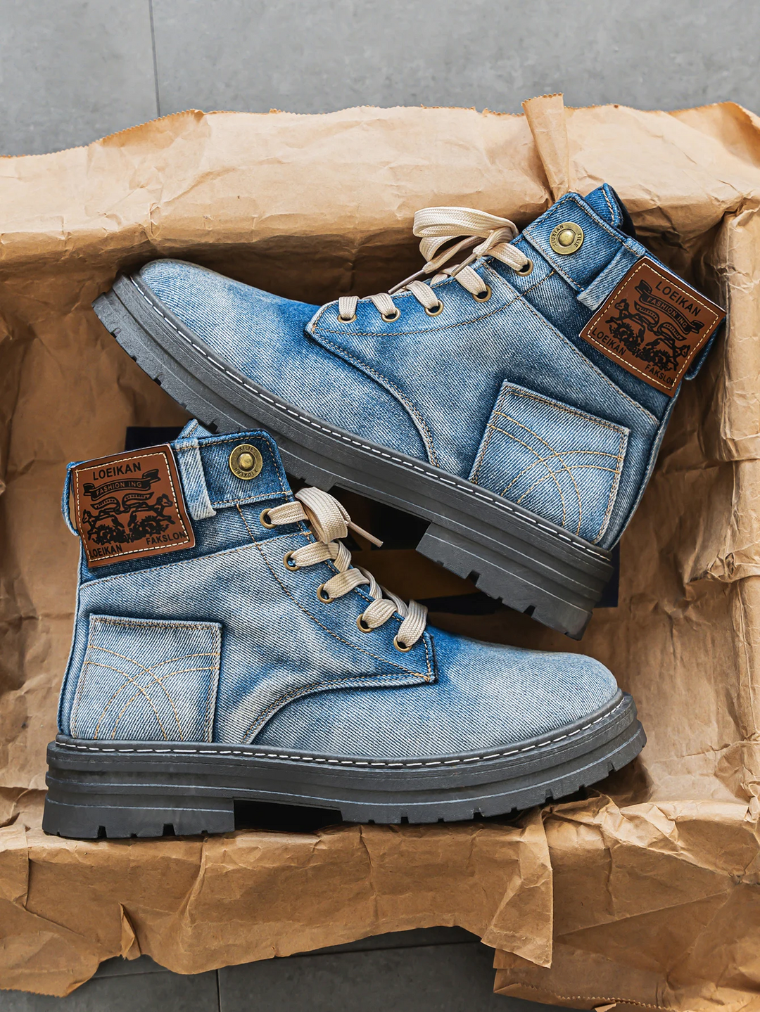 Siyaje | Bottes élégantes en denim