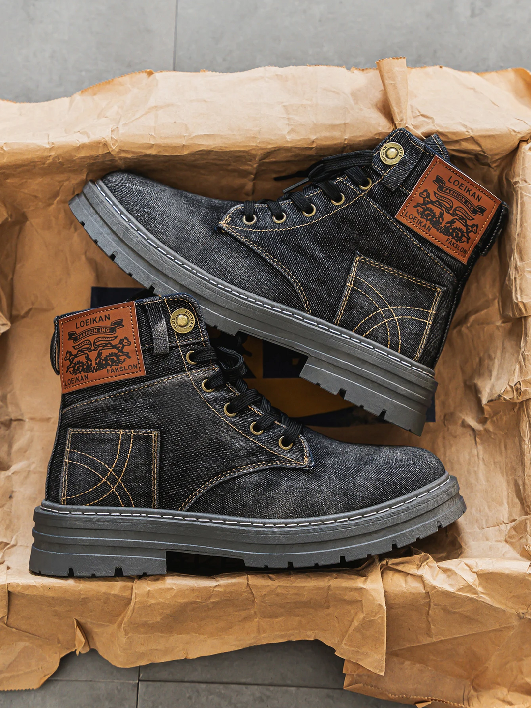 Siyaje | Bottes élégantes en denim