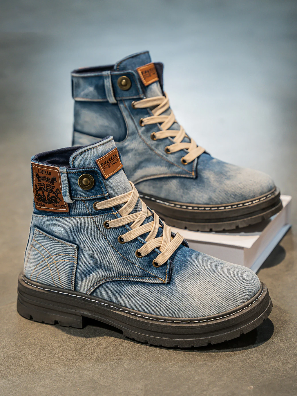 Siyaje | Bottes élégantes en denim