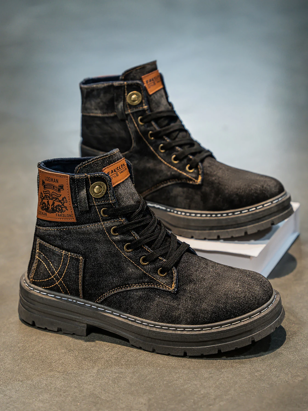 Siyaje | Bottes élégantes en denim