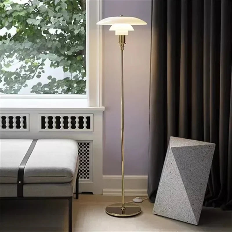 Lampe décorative en verre - AuroraGlow