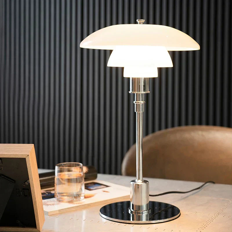 Lampe décorative en verre - AuroraGlow
