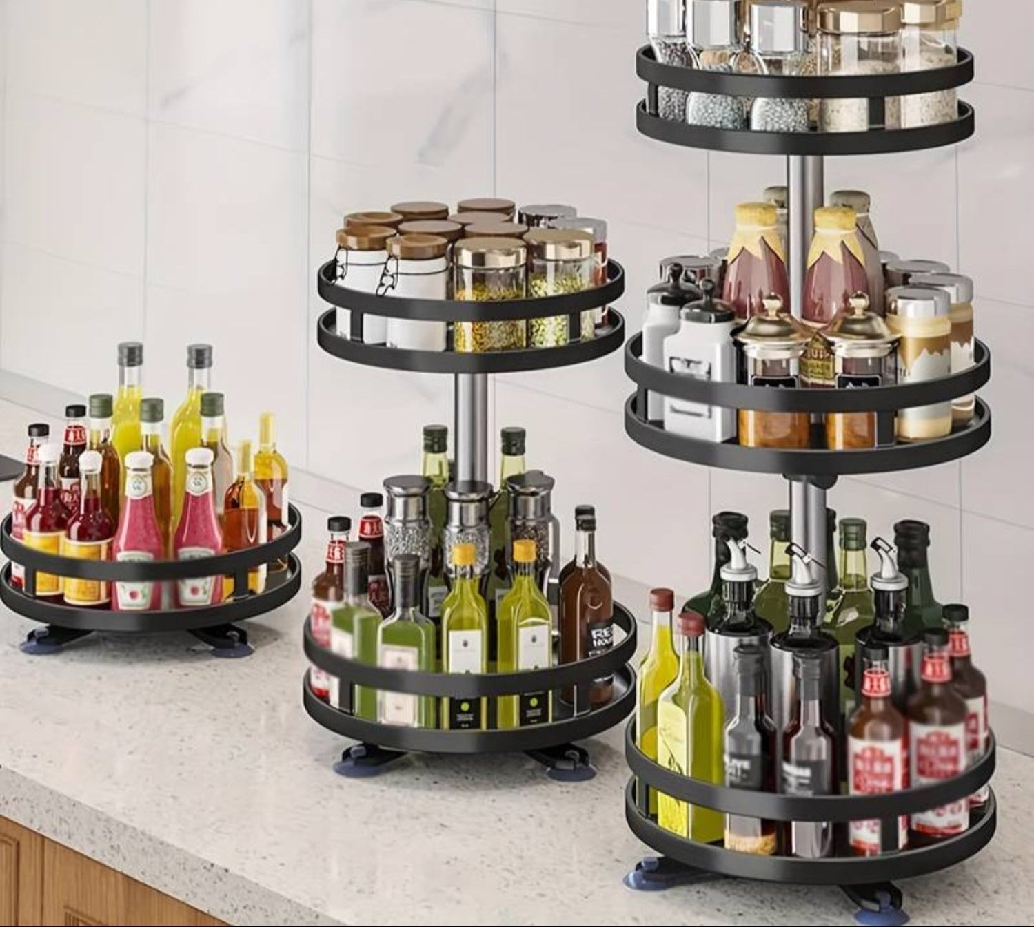 Étagère de rangement rotative - TwistRack 360°