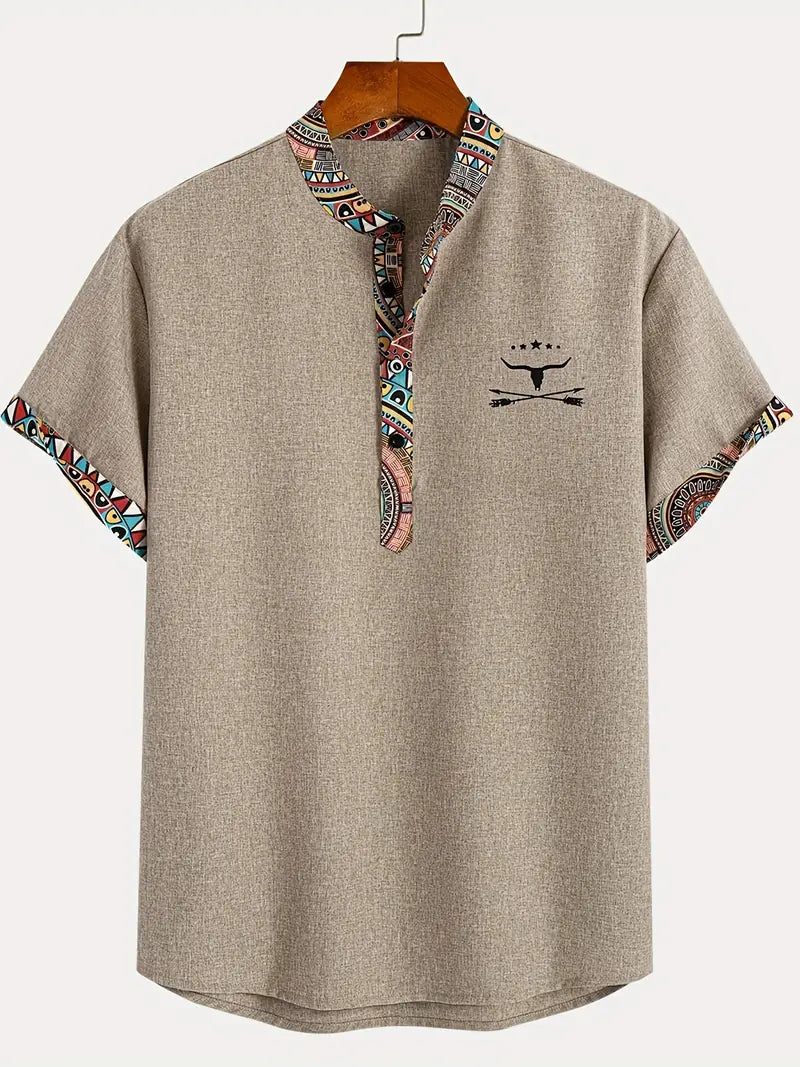 Siyaje | Chemise élégante à manches courtes