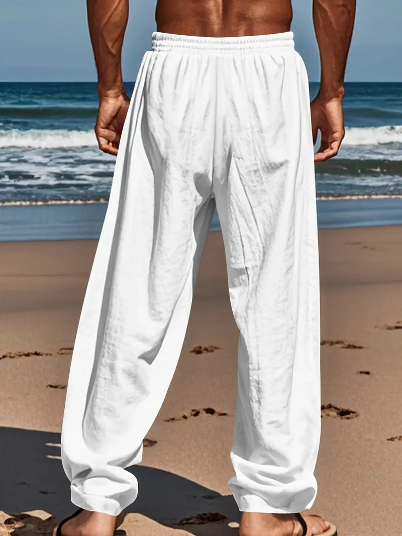 Siyaje | Pantalons en Lin Élégants