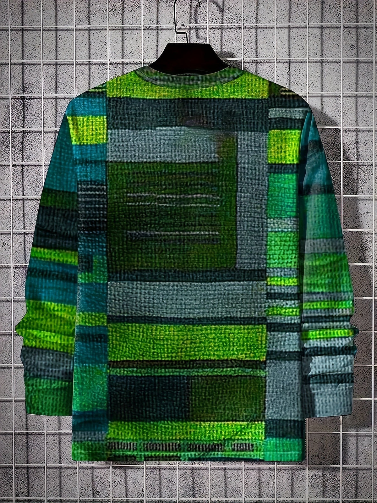 Siyaje | T-shirt à manches longues avec motif color block