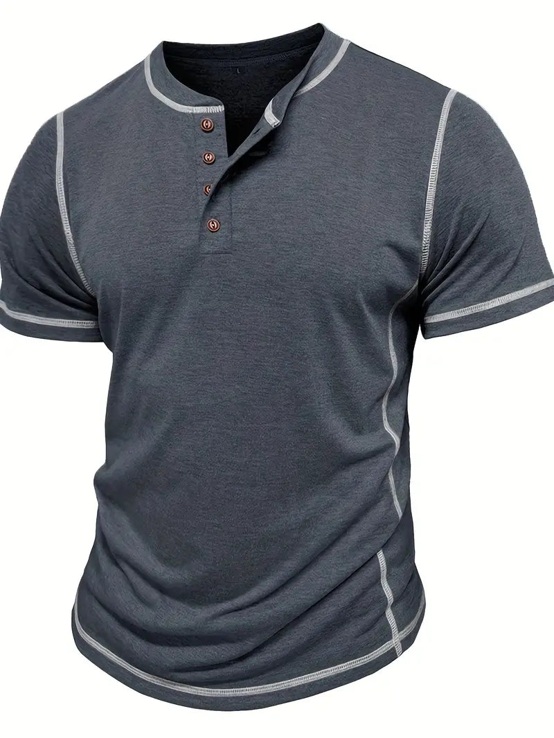 Siyaje | T-shirt à manches courtes boutonné